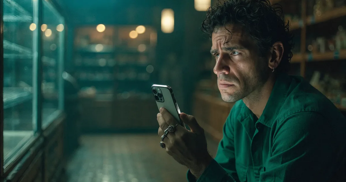 Busca local no celular mostrando negócios do bairro no mapa